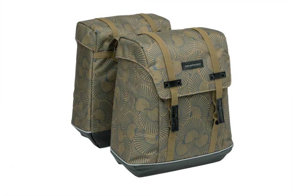 Dubbele-Fietstas-New-Looxs-Alba-Double-34-Liter-Selo-Bronze Dubbele-Fietstas-New-Looxs-Alba-Double-34-Liter-Selo-Bronze